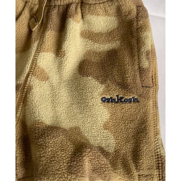 Set of 2 Baby Boy Pants Cargo/Fleece Oshkosh, Cat & Jack Size 6 Months - Picture 8 of 9